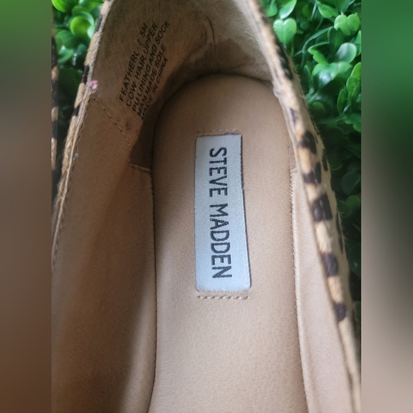 Steve Madden Leopard Print Flats - Picture 6 of 7